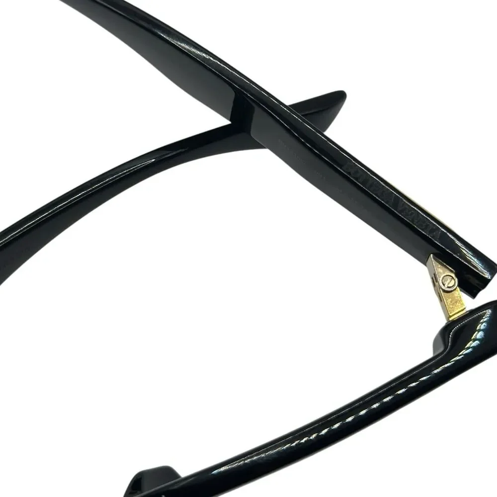Bottega Veneta BV1216O Eyeglass Frames | Black/Gold | 51-17-145 | Italy - Picture 10 of 13